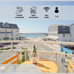 Le 123 Armoric - Balcon Vue - 50m De La - Confort Et Moderne - 70m2 Appartement